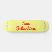 Team Sebastian Skateboard (Horizontal)