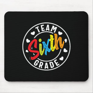 Team Sechste Klasse Byck Zur Schule Jungen Mädchen Mousepad