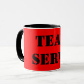 TEAM-SERVO TASSE (Vorderseite Links)