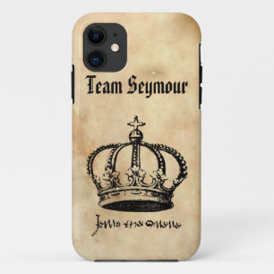 Team Seymour - Janes Krone und Unterschrift iPhone 11 Hülle