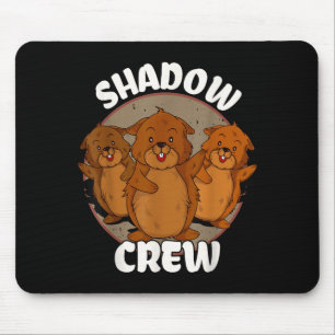 Team Shadow Crew Groundhog Tag Mousepad