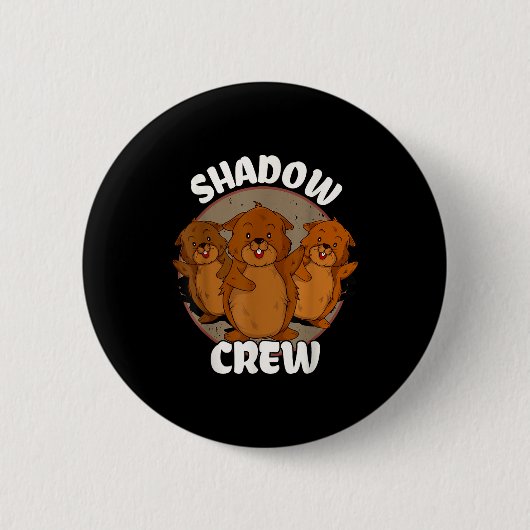Team Shadow Crew Tag der Eichhörnchen Button (Vorderseite)