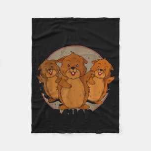Team Shadow Crew Tag der Groundhog Respect The Sha Fleecedecke