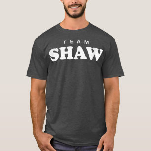 Team Shaw Personalisierte Nachname Brauerei Famili T-Shirt