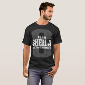 Team SHEILA Lifetime Mitglied T-Shirt (Vorne ganz)