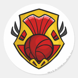 Team Shenkuu Logo Runder Aufkleber