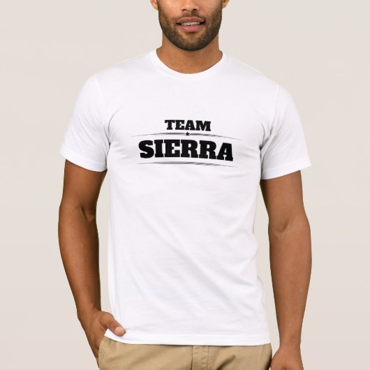 TEAM SIERRA T-Shirt (Vorderseite)