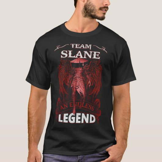 Team SLANE - Ein endloses LEGEND T-Shirt (Vorderseite)