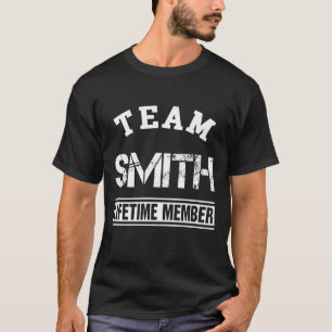 Team Smith Lifetime Member Nachname Familiengesche T-Shirt