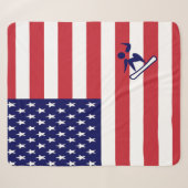 Team Snowboard USA Sherpadecke (Vorderseite (Horizontal))