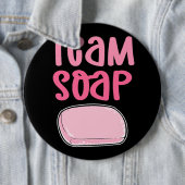 Team Soap. Seife Kochen Verseifung. Soap Makin Button (Beispiel)
