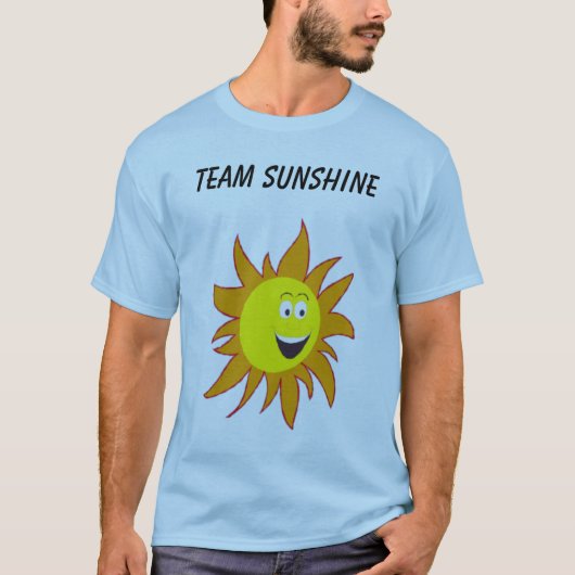 Team-Sonnenschein T-Shirt (Vorderseite)