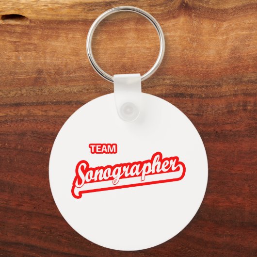 Team Sonographer Schlüsselanhänger (Vorderseite)
