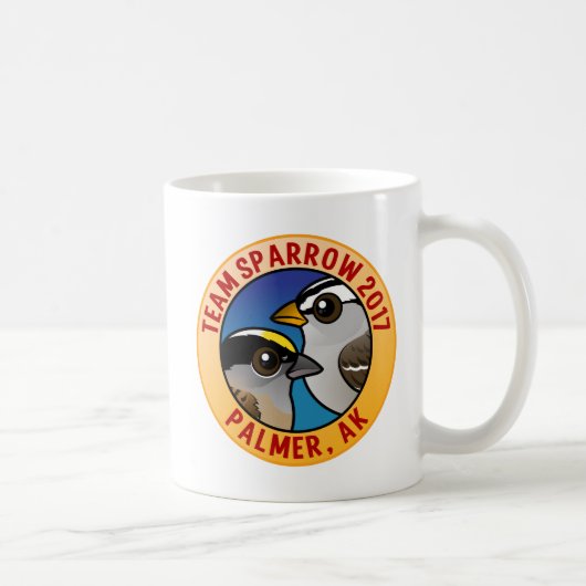 Team-Spatz GCSP WCSP zusammen V3 2017 Kaffeetasse (Rechts)