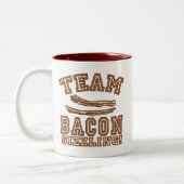 TEAM-SPECK SIZZLING T-Shirts, Tassen, Geschenke Zweifarbige Tasse (Links)