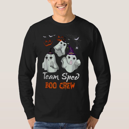 Team SPED Boo Crew Halloween Ghost SPED Special Ed T-Shirt (Vorderseite)