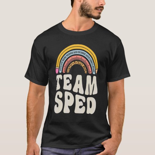 Team SPED Teacher Special Education Speducator Wom T-Shirt (Vorderseite)