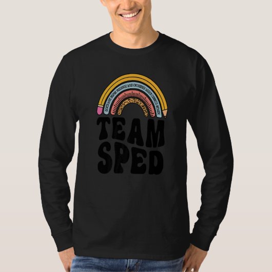 Team SPED Teacher Special Education Speducator Wom T-Shirt (Vorderseite)