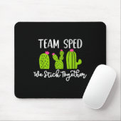 Team Sped We Stick Together Teacher Teaching Men W Mousepad (Mit Mouse)