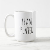 Team-Spieler-Kaffee-Tasse Kaffeetasse (Links)