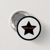 Team-Spieler-Stern-Knopf-Button Button (Vorne & Hinten)