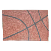 Team Spirit_Basketball Beschaffenheit look_Hoop Kissenbezug (Vorderseite)