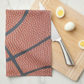 Team Spirit_Basketball Beschaffenheitsblick Handtuch (Viertel Falte)