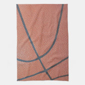 Team Spirit_Basketball Beschaffenheitsblick Handtuch (Vertikal)