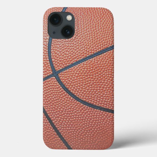 Team Spirit_Basketball Textur Look_Hoops Liebhaber Case-Mate iPhone Hülle (Rückseite)