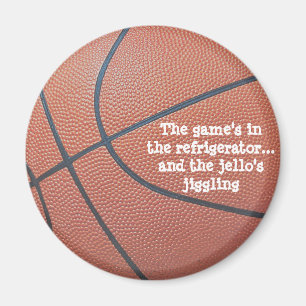 Team Spirit_Basketball Textur Magnet