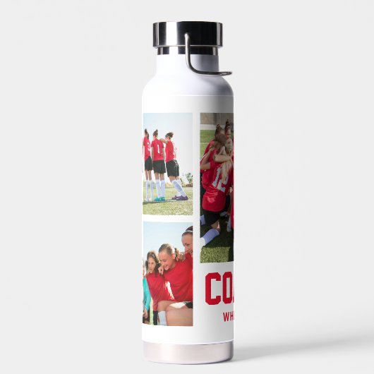Team Spirit EDITABLE FARBFLASCHE Trinkflasche (Links)