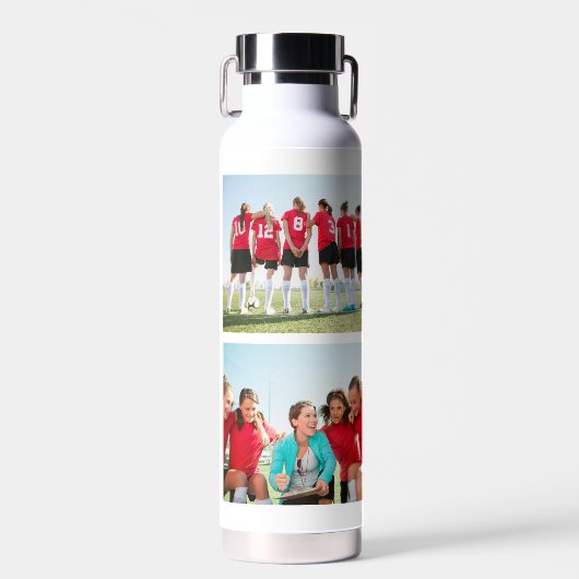 Team Spirit EDITABLE FARBFLASCHE Trinkflasche (Vorne)