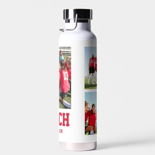 Team Spirit EDITABLE FARBFLASCHE Trinkflasche (Rechts)