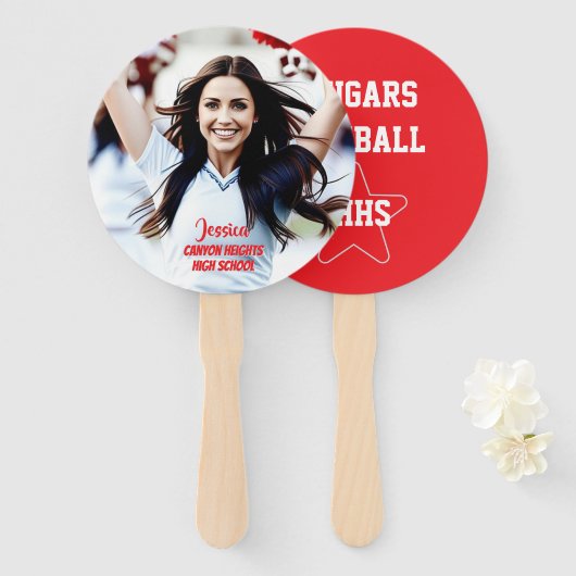 Team Spirit Fan Wavers | Set of 10 Fans Fächer (Vorne und Hinten)