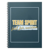 Team Spirit Inspiration Company Business-Geschenk Notizblock (Vorderseite)