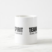 Team Spirit Inspiration Zitat Office-Mitarbeiter Kaffeetasse (Mittel)
