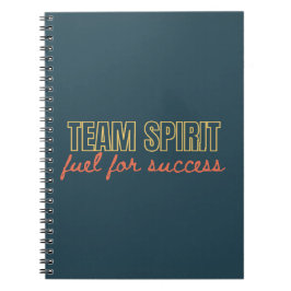 Team Spirit Motivierend Company Business-Geschenk Notizblock
