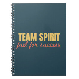 Team Spirit Motivierend Company Business-Geschenk Notizblock