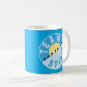 Team Spirit - Mountain Climbing Classic Kaffeetasse (VorderseiteRechts)