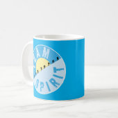 Team Spirit - Mountain Climbing Classic Kaffeetasse (Vorderseite Links)