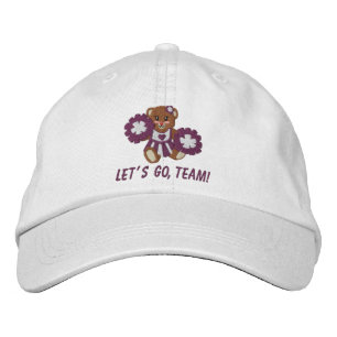 Team Spirit Teddy Hat Bestickte Kappe