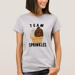 Team Sprinkles Ice Cream T - Shirt - Womens Niedli