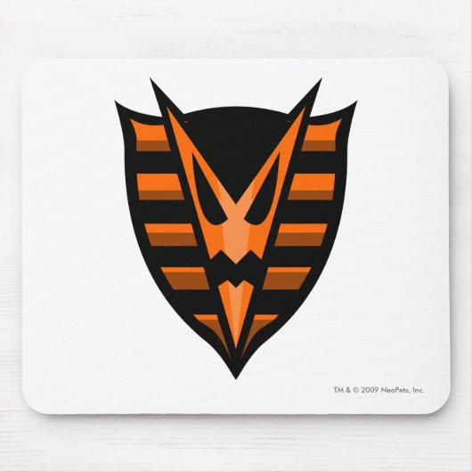 Team-Spuk Holz-Logo Mousepad (Vorne)