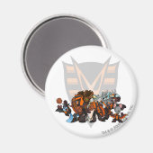 Team Spuk Woods Group Magnet (Vorderseite/Rückseite)