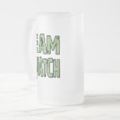 Team Squatch Mattglas Bierglas (Vorderseite Links)