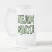 Team Squatch Mattglas Bierglas (Links)