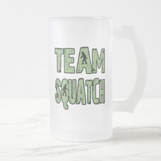 Team Squatch Mattglas Bierglas (Rechts)