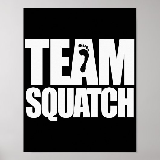 TEAM SQUATCH - POSTER (Vorne)