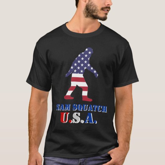 Team Squatch USA T-Shirt (Vorderseite)