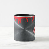 Team Stefan Vampire Lips Kaffee Tasse (Zentrum)